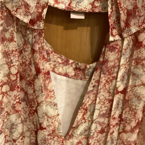 LOVE 21 Womens Dress Boho Lined Sz XS - Picture 6 of 12